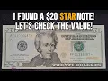 Is My 20 Star Note Rare ATM Search Banknote Serial Number Lookup Tool