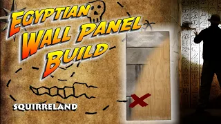 How I Built An Egyptian Tomb Stone Block Wall Panel For A Haunted House Squirreland 