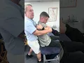 Thoracic spinal adjustment In
