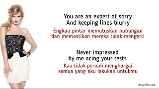 Taylor Swift - Dear John Lirik Terjemahan