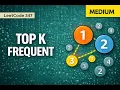 Top K Frequent Elements - Leetcode 347