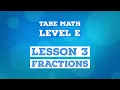 TABE Math - Level E