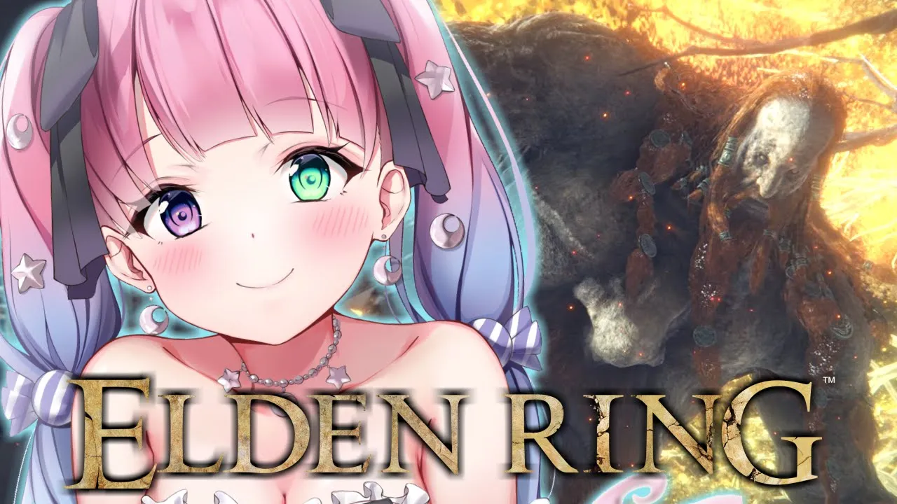 #08【 ELDEN RING 】巨人たちの山嶺へ！火の巨人戦で大苦戦なのら！?【姫森ルーナ/ホロライブ】ネタバレあり
