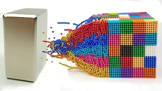 Playing with 60 000 Magnetic Balls ⭐ Slow Motion ⭐ 100+1% Satisfying Video