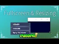 Fullscreen Resizing - Pygame Tutorial