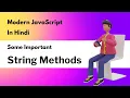 Important String Methods JavaScript In Hindi Important String Methods In Hindi - learnhindituts