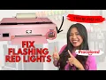 How to Fix Flashing Error Lights on the Procolored K13 Lite DTF Printer