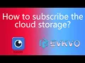 How to subscribe the cloud storage