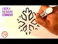 How to Draw a Snowflake - Christmas Drawing Lessons