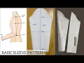 How To Draft A Easy Basic Long Sleeve Pattern Tutorial Beginners Friendly