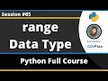 range Data Type in Python Python Tutorial - Part 65