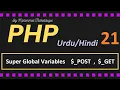 Get Post form methods in PHP - POST and