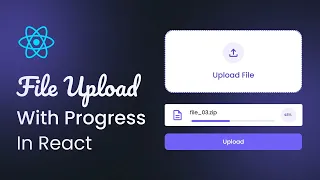 How to Upload File With Progress Bar in React JS