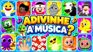 ❤️ Adivinhe as Melhores Músicas do Mundo Infantil🎵 Baby Shark, Galinha Pintadinha, Bento e Totó