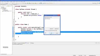 Java Threads Tutorial 2 How to Create Threads in Java by Extending Thread Class