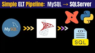 How To Migrate MySQL to SQL Server Data using Python Pandas Migration ELT Pipeline