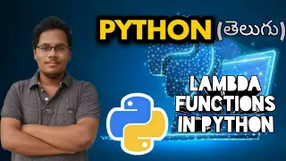 lambda functions in python - python in telugu