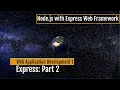 WAD1 2026 Wk5 Node js with Express Web Framework Part 2