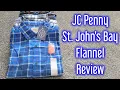 JC Penny St John s Bay Flannel Review