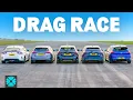 Lagu Honda Civic Type R v Rivals 1/4 MILE RACE