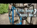 WHAT IS IT A 1950s Raleigh Mystery Bicycle - Bike Restoration Project