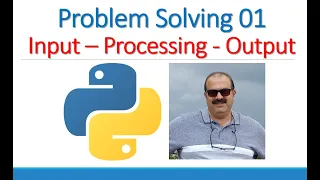 Python Five Basic Input-Processing-Output with Output format f-string