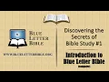 Discovering the Secrets of Bible Study - Introduction to Blue Letter Bible Computer