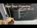 2021 2022 ford bronco storage tray rear door organizer
