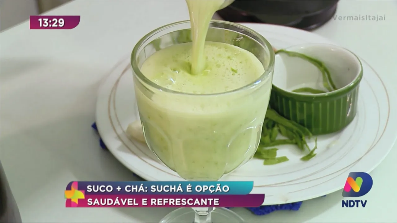 Suchá é uma opção saudável e refrescante
