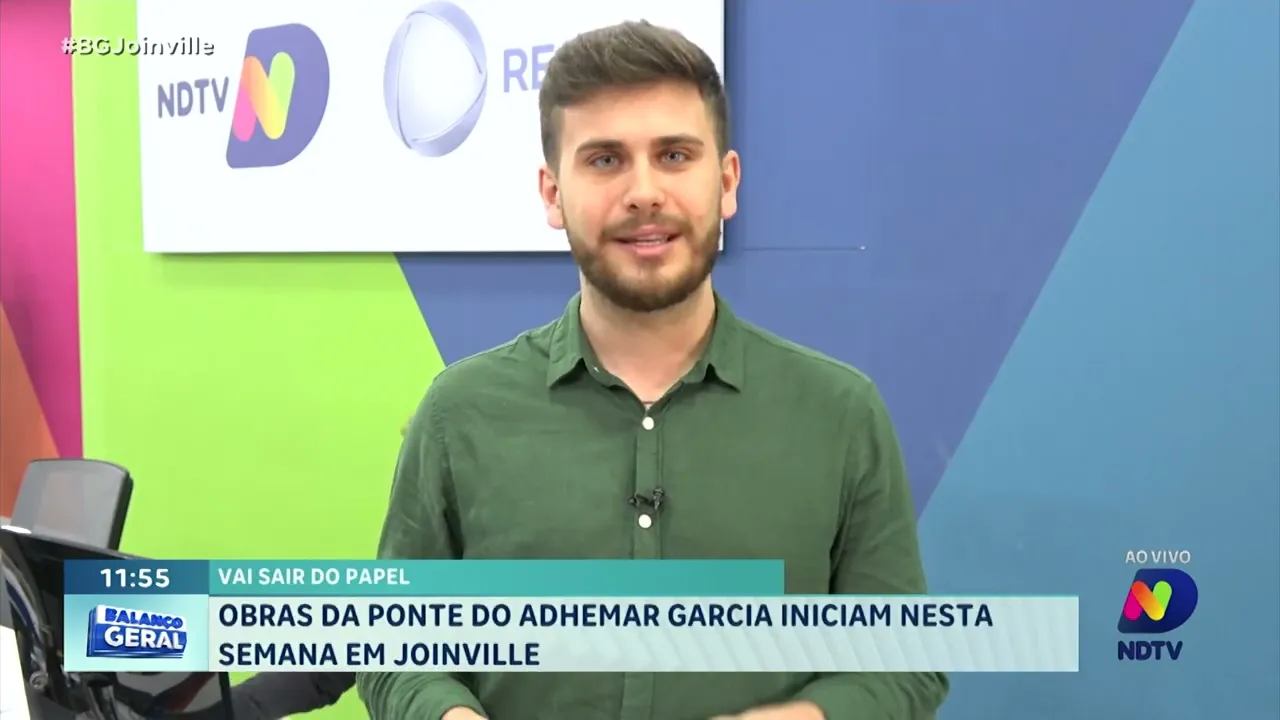 Vai sair do papel: obras da ponte do Adhemar Garcia iniciam nesta semana em Joinville