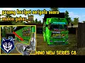 Pasang knalpot serigala di HINO NEW SERIES C8 auto keren parah||BUSSID