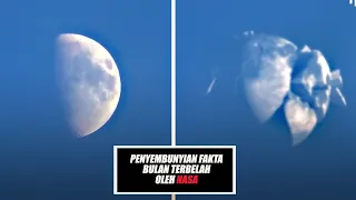 walaupun malu nasa akhirnya mengakui bulan pernah terbelah 1400 tahun lalu