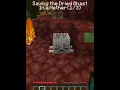 Dried Ghast First Look and Discover ! #minecraft #update #new #mojang #tiktok #trend
