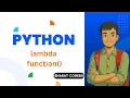 Lambda Function In Python Explained with real life examples in details bharatcoders