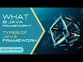 What is Java Frameworks Different types of Java Framework Hindi 2023 Binary Dcoder Course