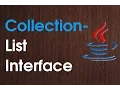 List interface in java