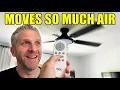 TCL Ceiling Fans with Lights Full Overview - How Much Air it Moves Installing Remote