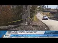Human skeletal remains found by workers clearing debris in Burke County town
