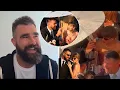 Jason Kelce s Proud Reaction As Travis Shows Major Husband Vibes Shielding Taylor From The Sun