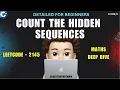Count the Hidden Sequences Detailed Explanation Maths Leetcode 2145 codestorywithMIK