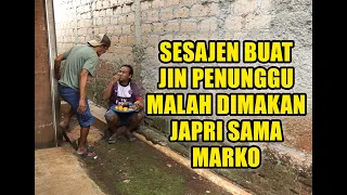 offerings for the guardian jinn were eaten by japri and marko