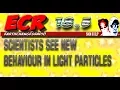 ECR 18 5 - Light changes behaviour under Ultra Laser light