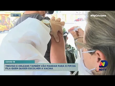 Covid-19: em Orleans e Treviso, quem quiser escolher vacina também irá para o fim da fila