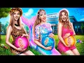 Mermaid Becomes a Mom! Pregnant Mermaid vs Real Life Girl