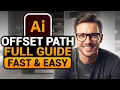 Offset Path Adobe Illustrator 100 WORKS NO Yapping To The Point FAST EASY