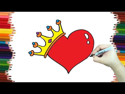 Download MP3 Como hacer dibujos del dia del amor y la amistad