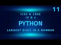 Class 10 Python ICSE 10 Robotics and AI CBSE 10 AI ICSE Python ICSE 10 python code 66