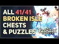 Download Lagu All 41 Broken Isle Chests \u0026 Puzzles Genshin Impact