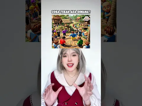 Haaaa… Bacon Main Kelereng Di Desa Upin-ipin #challenge
