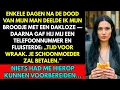 Download Lagu Ik deelde mijn broodje met een dakloze man — Toen gaf hij me een nummer en zei: \